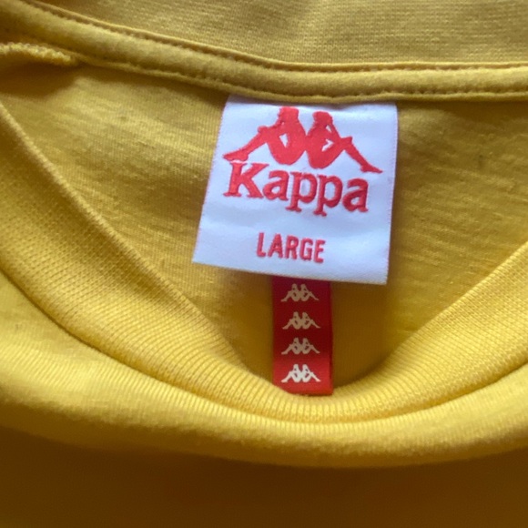 Yellow Kappa shirt - Picture 3 of 3